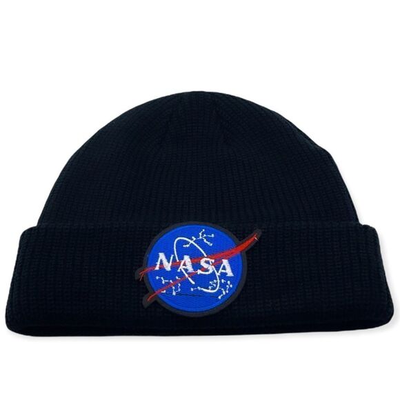 NWT Wool + Pepper Co. NASA Unisex Beanie Hat - Picture 2 of 3